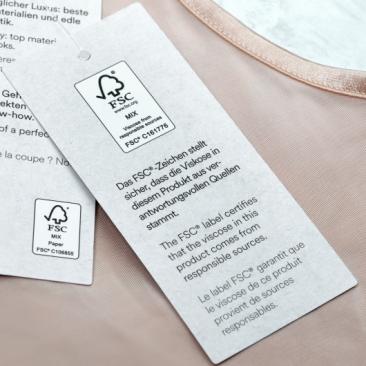 Etiqueta ropa